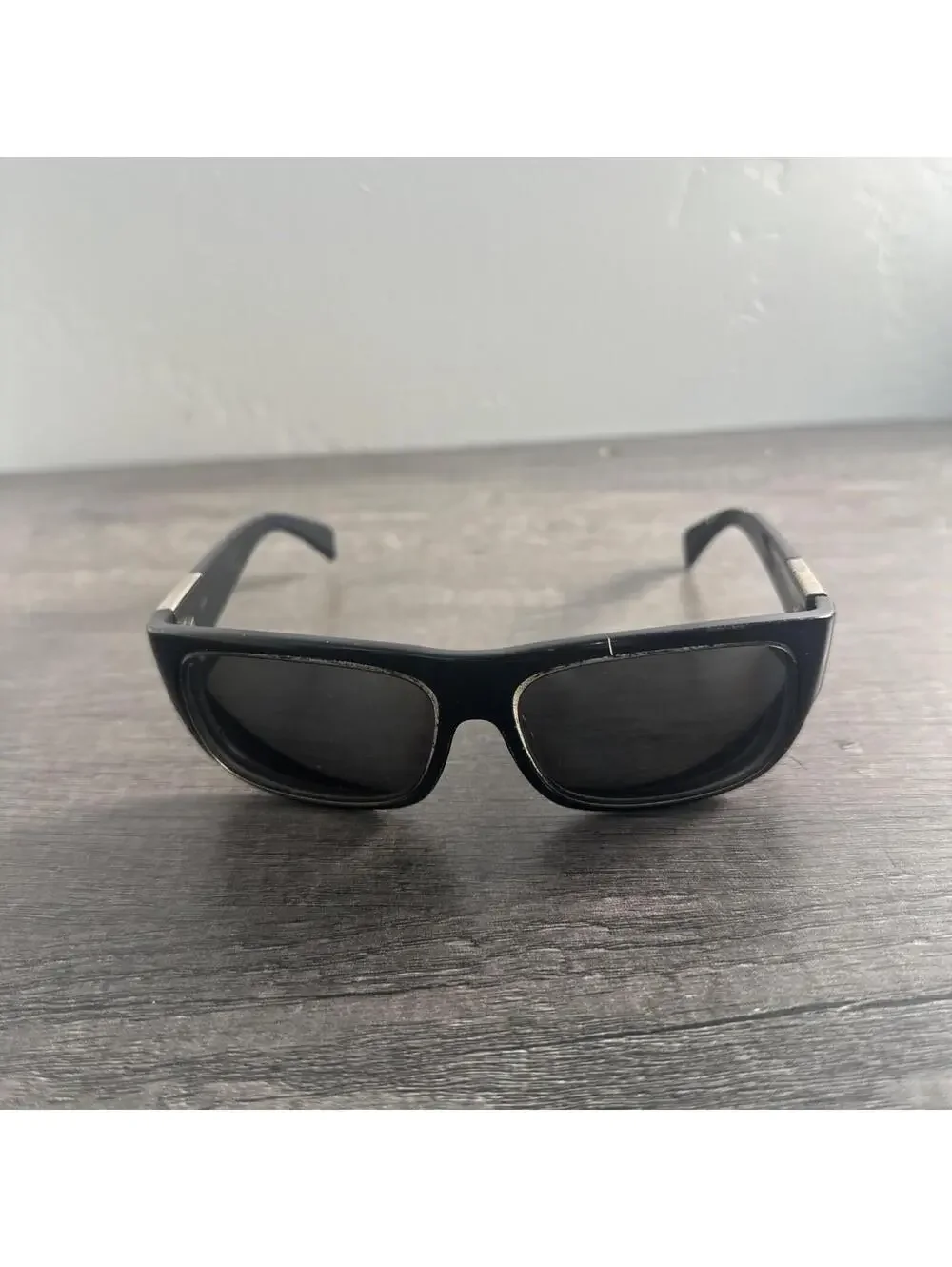 Serengeti Sunglasses Monte 7227 Men’s Black Silver FRAMES ONLY - Picture 1 of 6